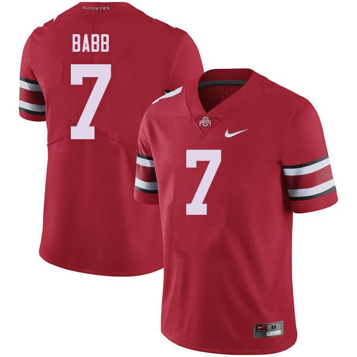 Kamryn Babb Ohio State Buckeyes Men's NCAA #7 Nike Red College Stitched Football Jersey SNA7556LQ